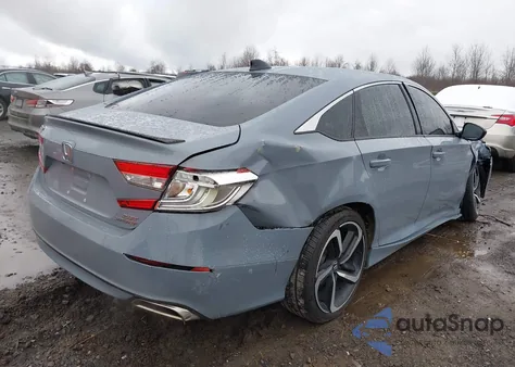 2022 Honda Accord Sport 2.0T из США, поврежденный, VIN 1HGCV2F36NA022101